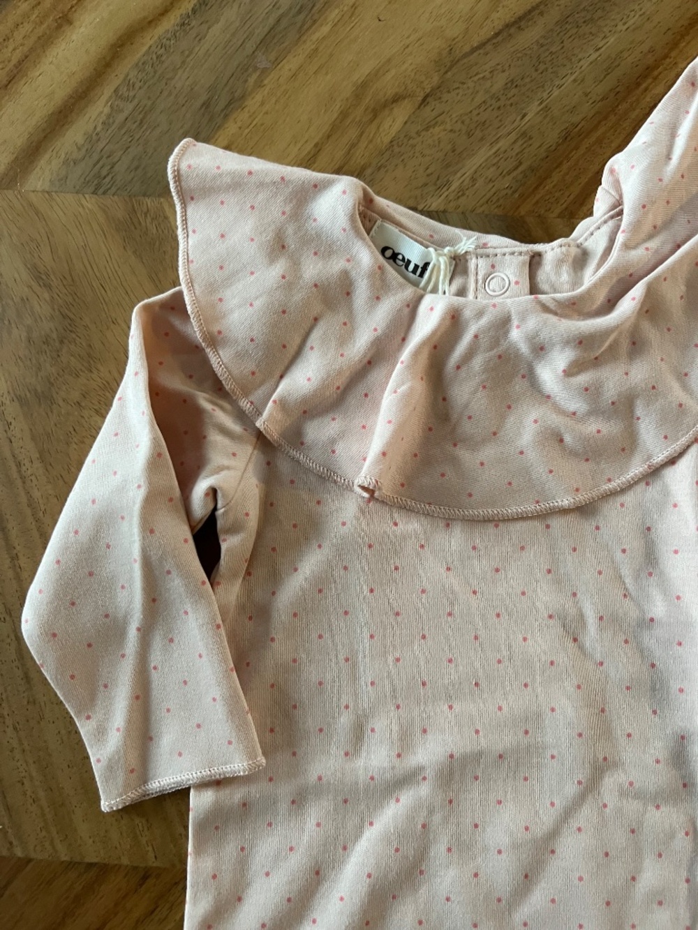 Oeuf Ruffle Onesie - Picture 3 of 4